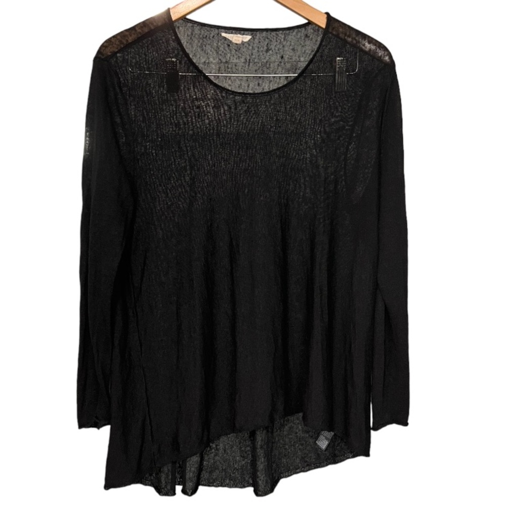 Eileen Fisher organic linen blend top.